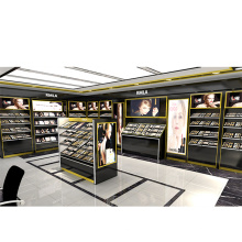 Modern Make Up Counter Display Beauty Makeup Store Design Furniture Makeup Station Cosmetic Retail Shop Display